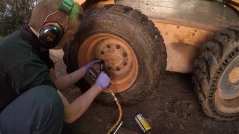 skid steer tire repair problems